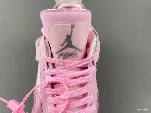 Kick Theory PINK X OFF-WHITE 4 JORDAN 0509